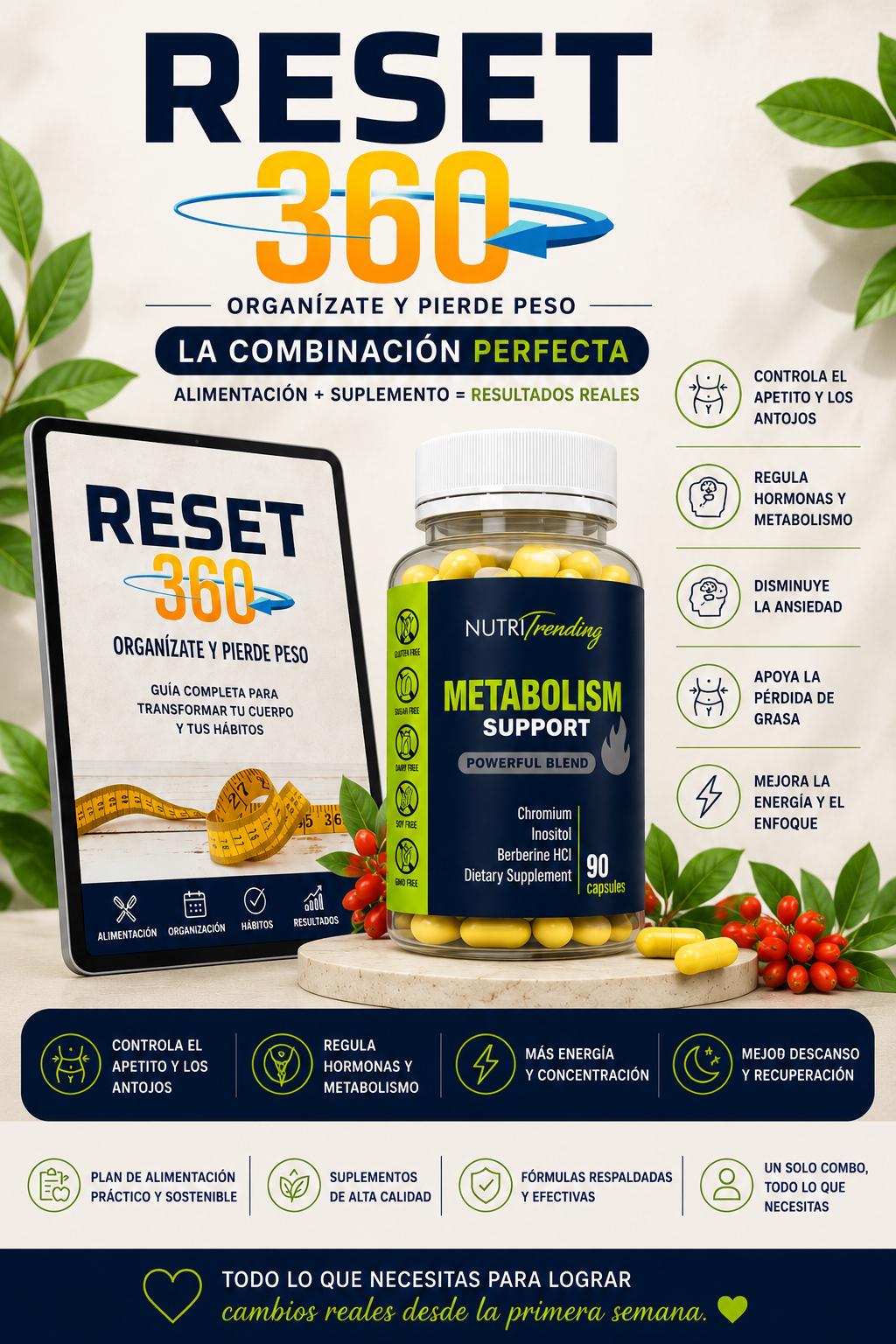 RESET 360 + Metabolism Support