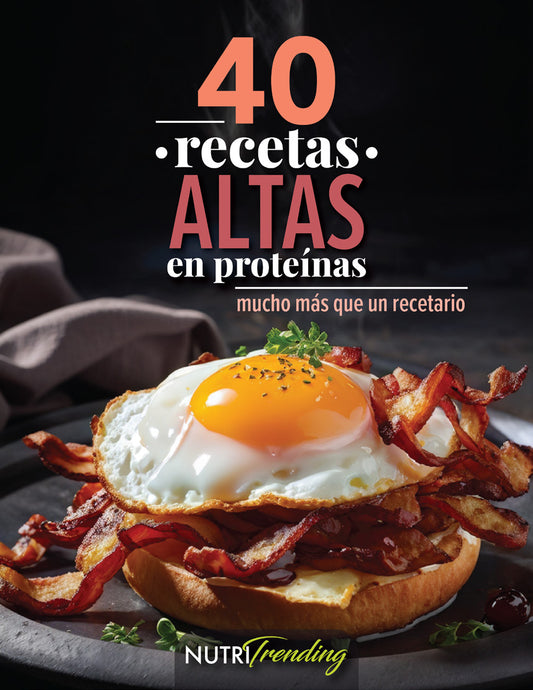 40 Recetas Altas en Proteínas