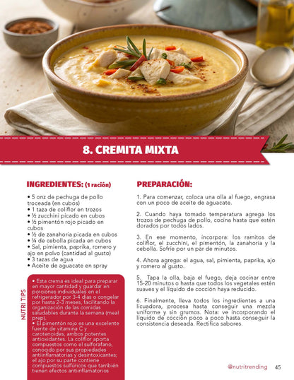 Recetario Antiinflamatorio