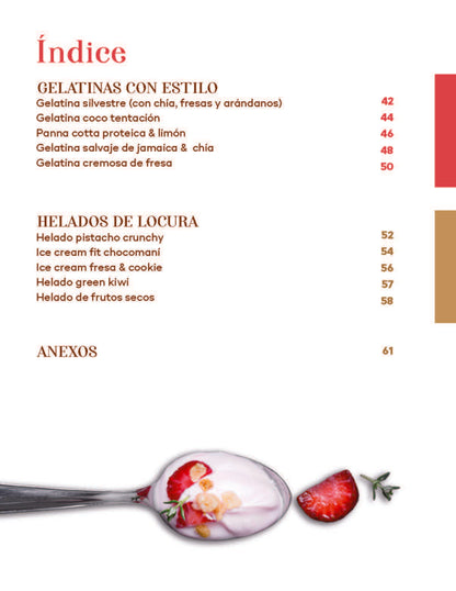 Postres sin harinas