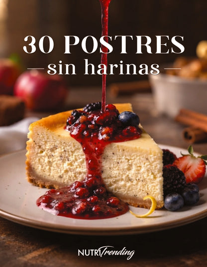 Postres sin harinas